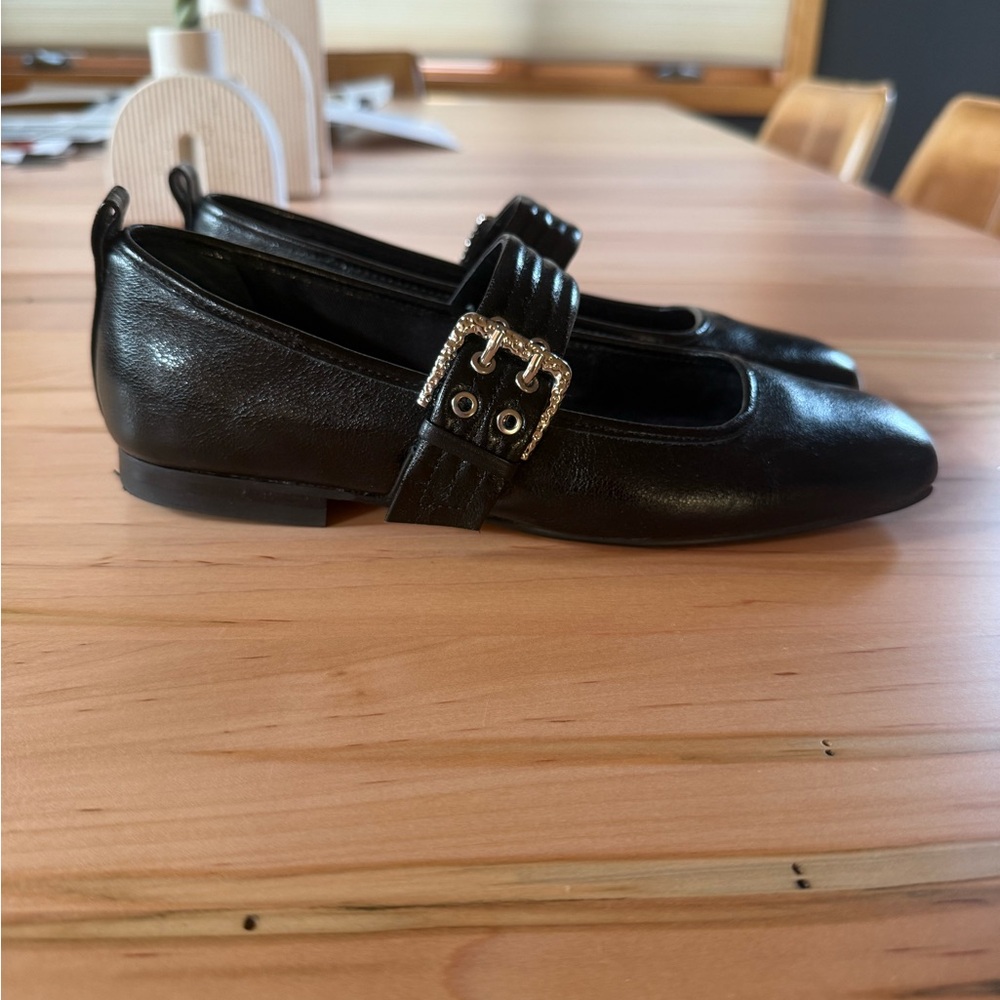 Dolce Vita Arora Midnight Crinkle Patent Flats